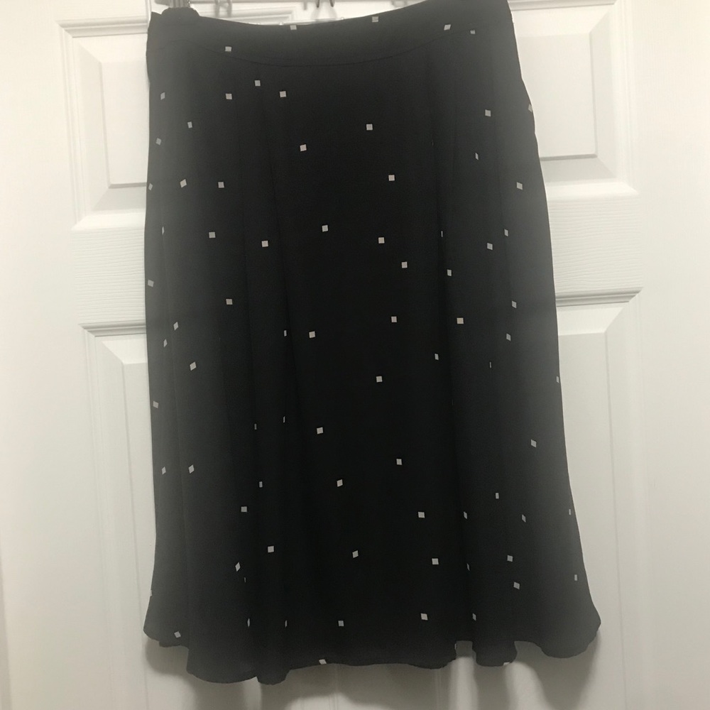 Daniel Rainn Black /Beige Midi Skirt